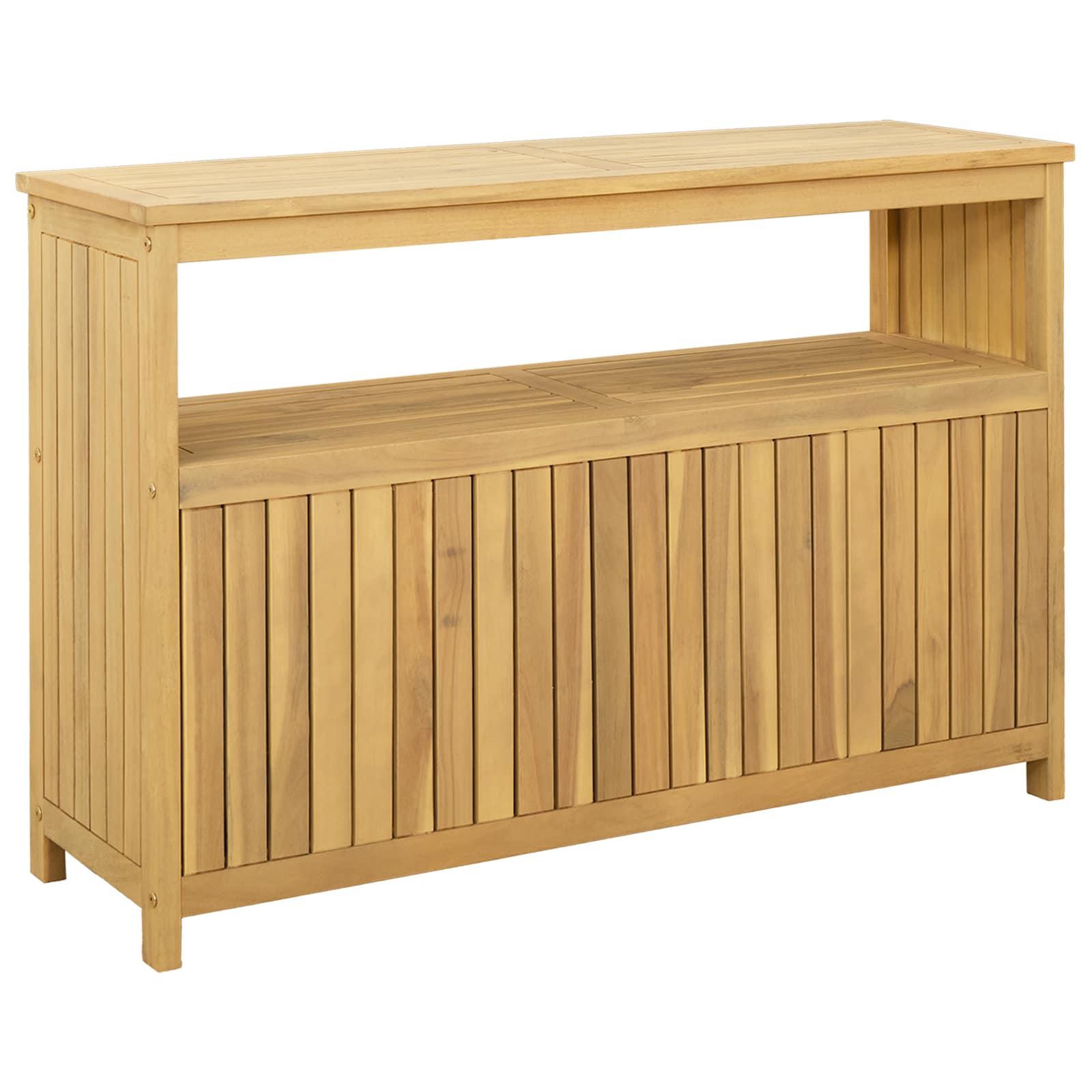 Garten-Konsolentisch 80x35x75 cm Massivholz Akazie