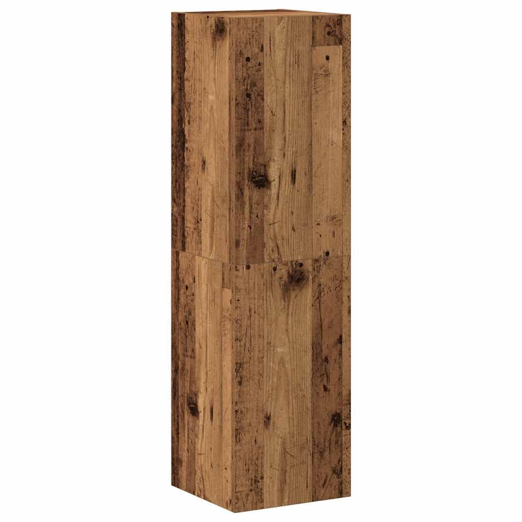 4-tlg. TV-Schrank-Set Weiß Holzwerkstoff