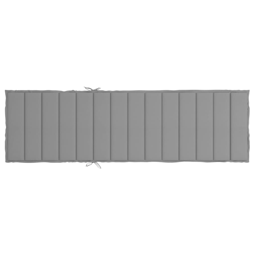 Liege-Kissen Blatt Blattmuster 200 x 70 x 3 cm Oxford-Stoff