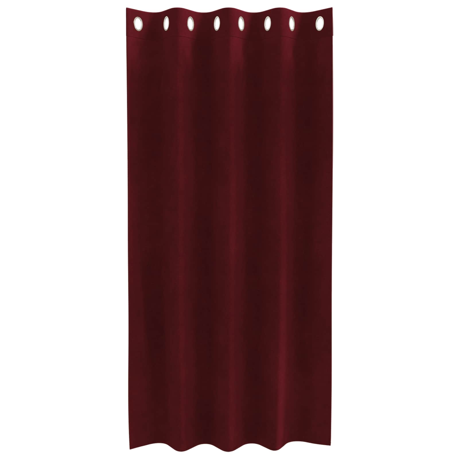 Verdunkelungsvorhänge 2 pcs Schwarz 140 x 140 cm Samt