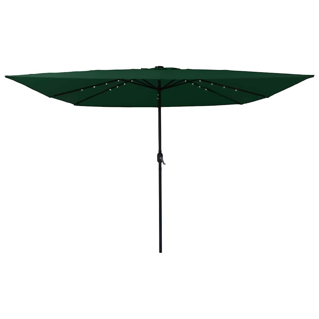 Garten-Sonnenschirm Sand 295 x 295 x 245 cm Polyester und Stahl