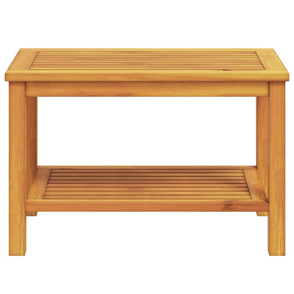Beistelltisch Öl-Natur 70 x 40 x 45 cm Massivholz Akazie