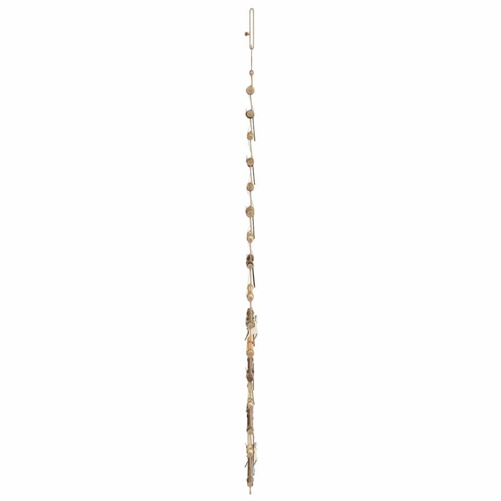 Weihnachtsbaum mit 30 LEDs Natur 90 cm Massives Eschenholz