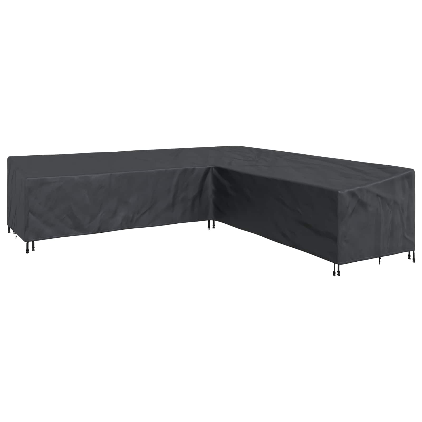 Möbelbezug Schwarz 235 x 235 x 85 cm 210D Oxford Stoff