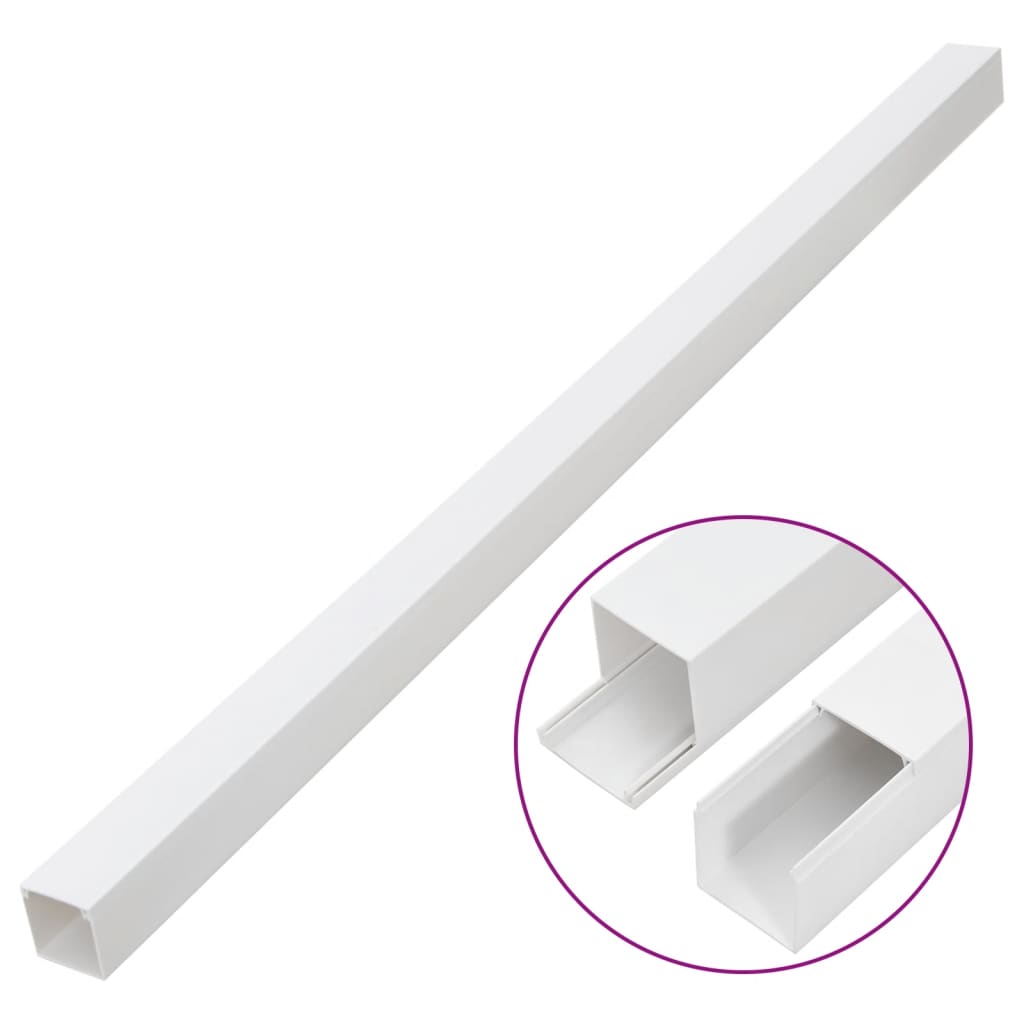 Installationsrohre Selbstklebend 25x25 mm 10 m PVC
