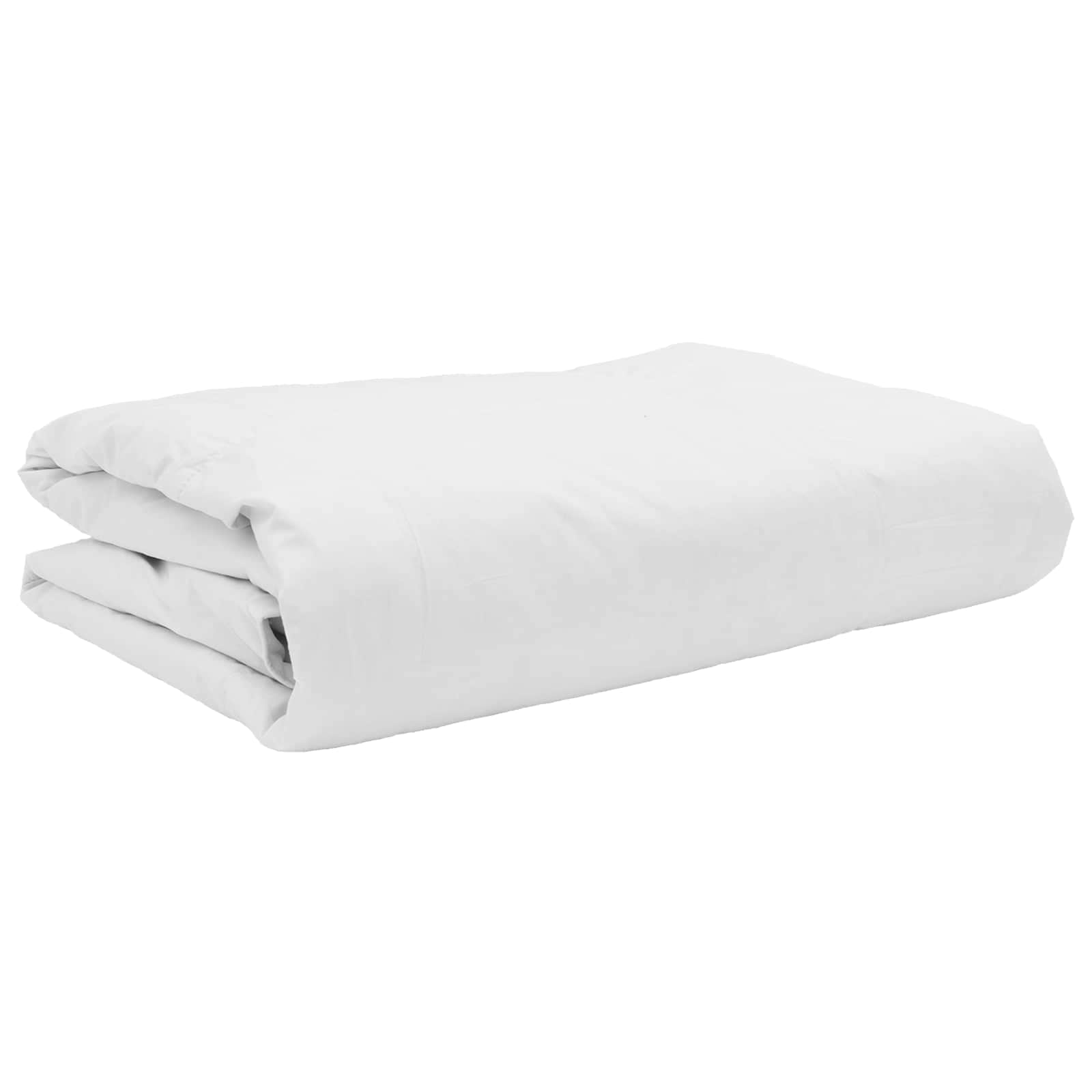 Sommerdecke mit Kissen 2 pcs Weiß Daunenfeder