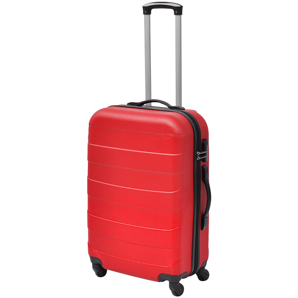3-tlg. Hartschalenkoffer-Set Blau 45,5/55/66 cm