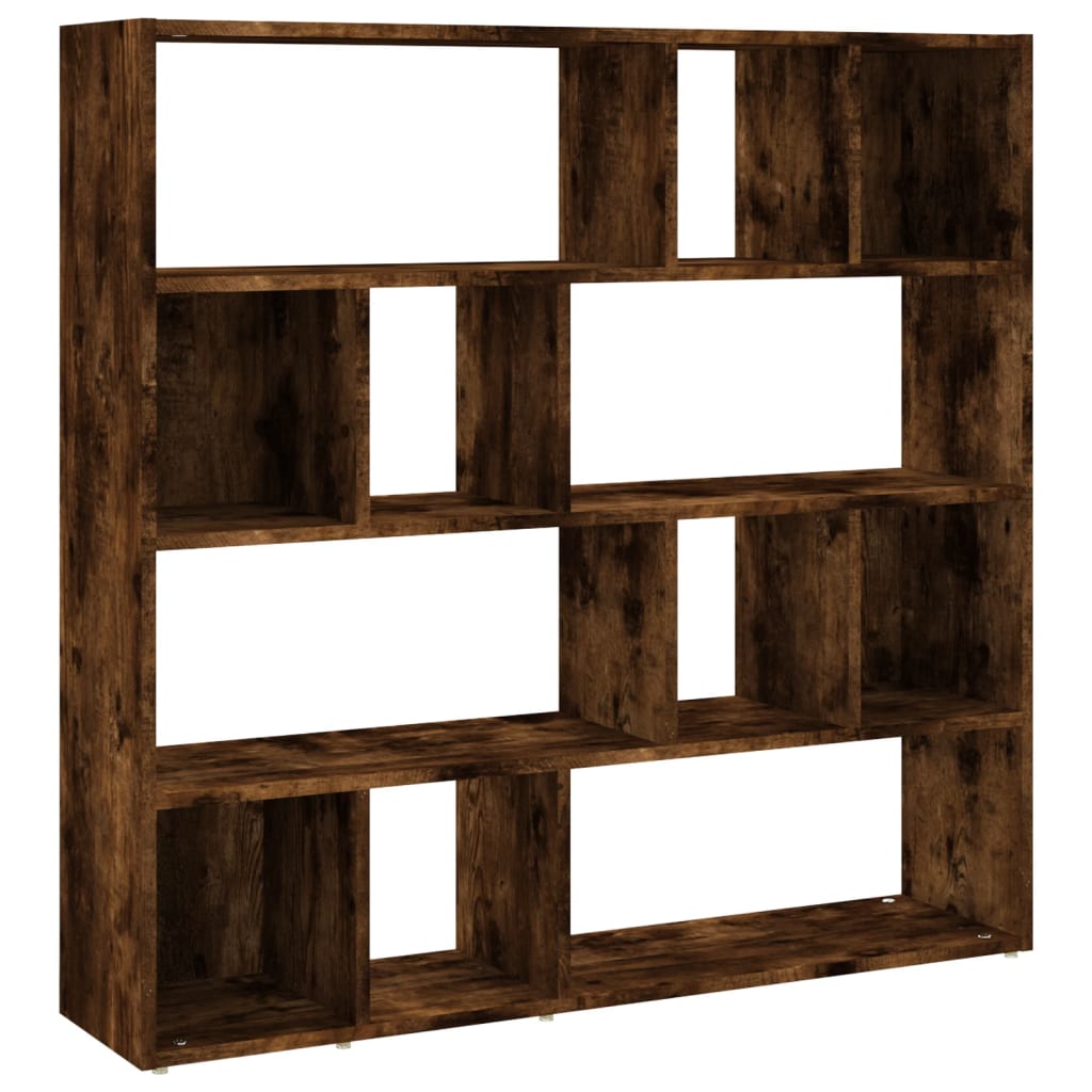 Bücherregal/Raumteiler Weiß 105x24x102 cm