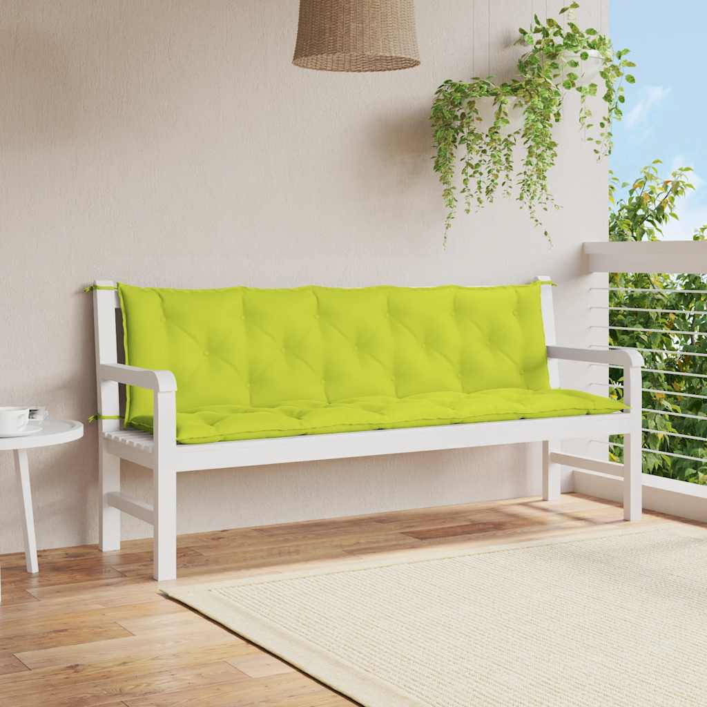 Gartenbank-Auflage Anthrazit 100x(50+50)x7 cm Oxford-Gewebe