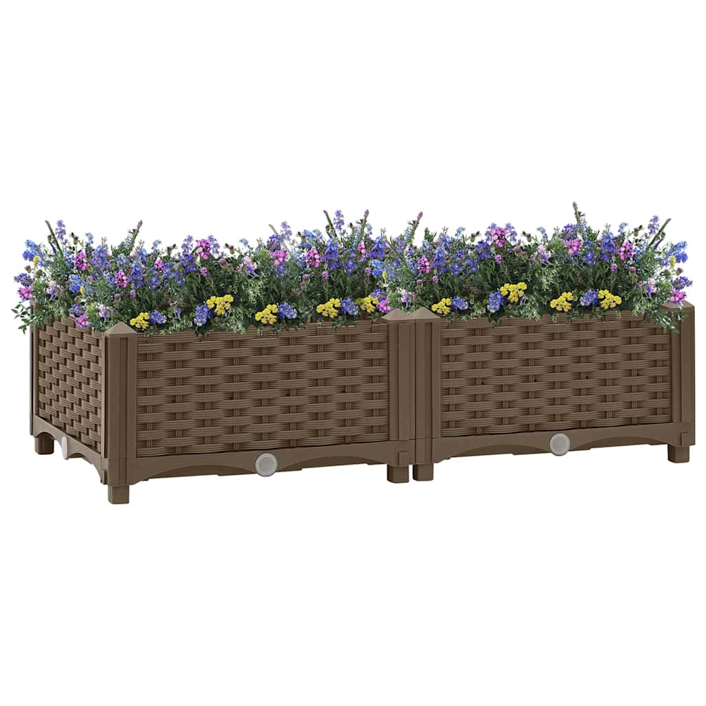 Hochbeet 40x40x23 cm Polypropylen
