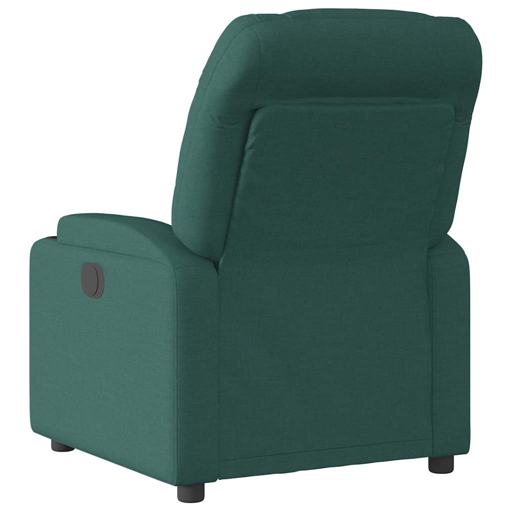 Relaxsessel Elektrisch Dunkelgrau Stoff