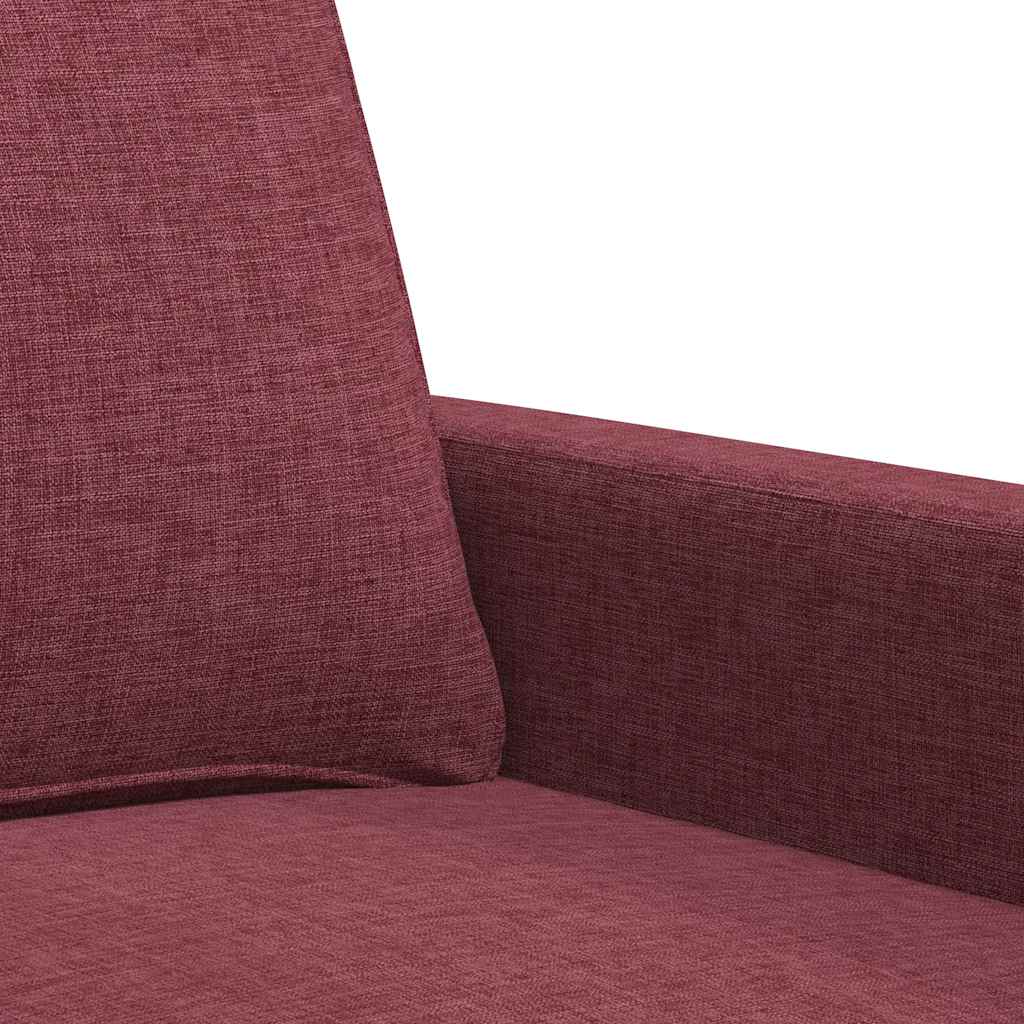 3-Sitzer-Sofa Hellgrau 180 cm Stoff