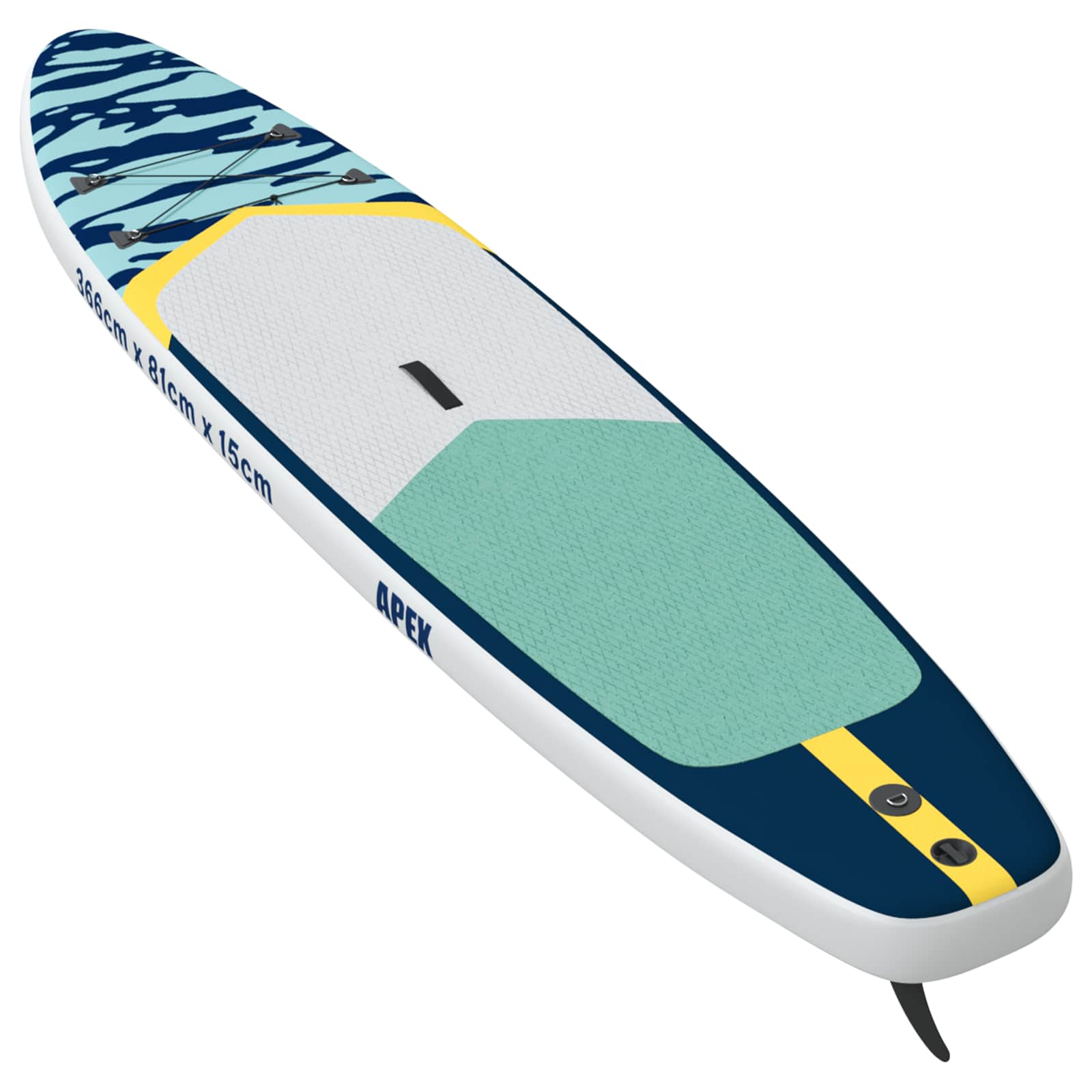 Aufblasbares Stand Up Paddle Board HYDROS 305 x 76 x 15 cm für
