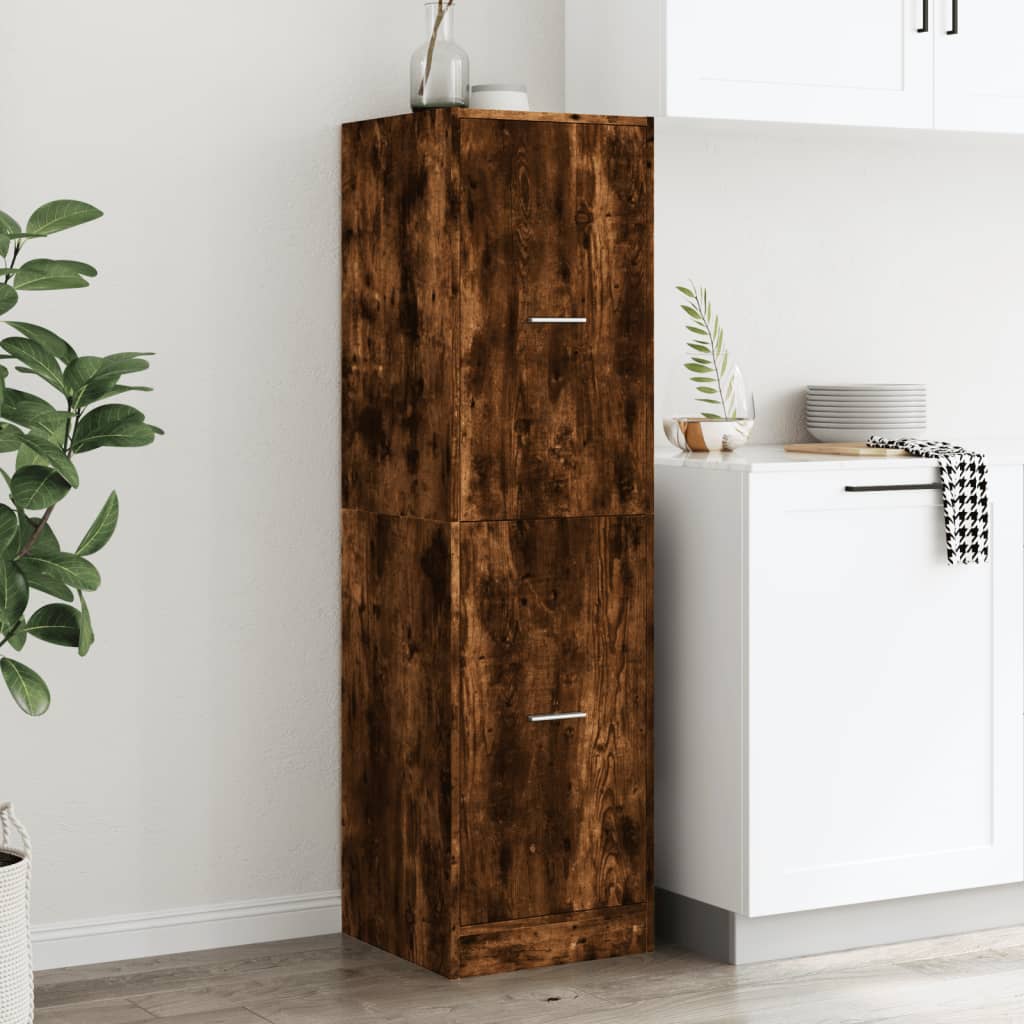 Apothekerschrank Weiß 30 x 41 x 174,5 cm Holzwerkstoff