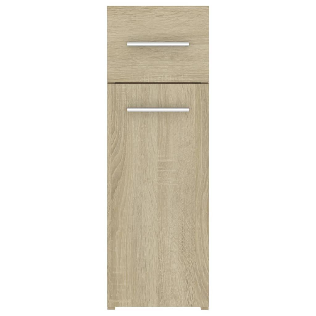Apothekerschrank Weiß 20x45,5x60 cm Holzwerkstoff