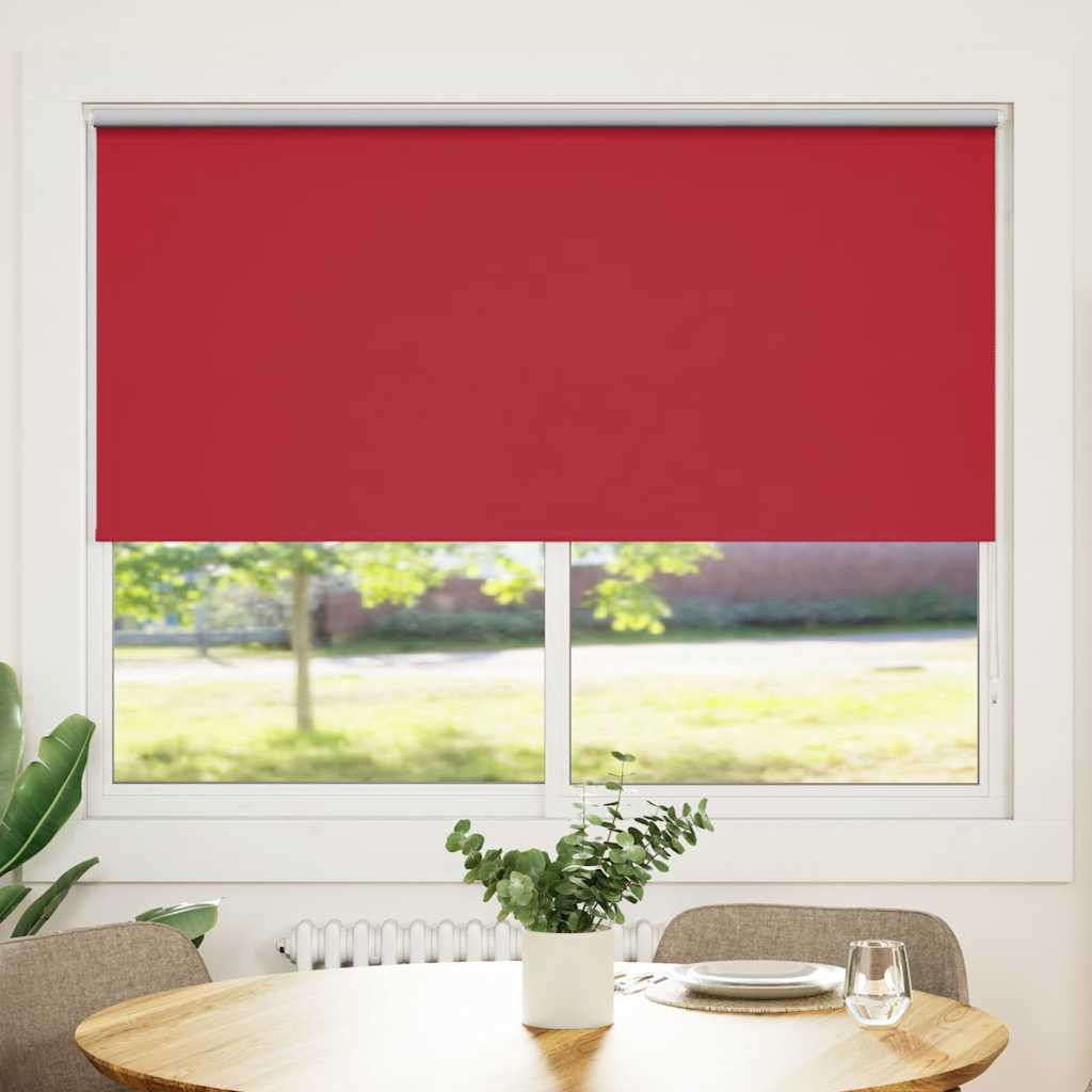 Verdunkelungsrollo 84,4 x 175 cm, Stoffbreite 80 cm, Weiß