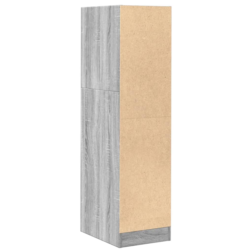 Apothekerschrank Weiß 30 x 41 x 174,5 cm Holzwerkstoff