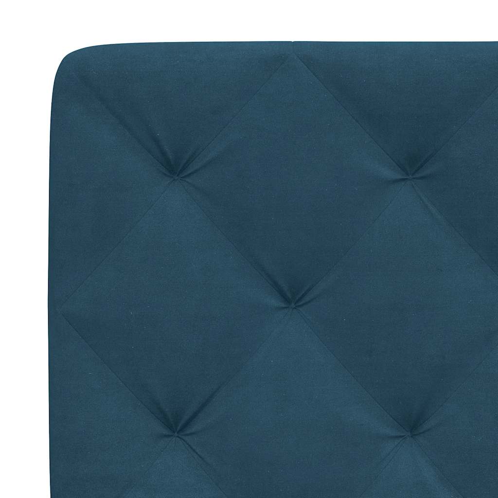 Bett mit Matratze Hellgrau 80x200 cm Samt