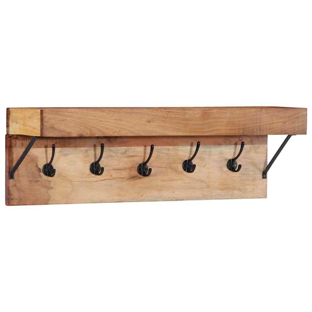 Garderobenständer Braun 73 x 19 x 23 cm Massivholz Mango