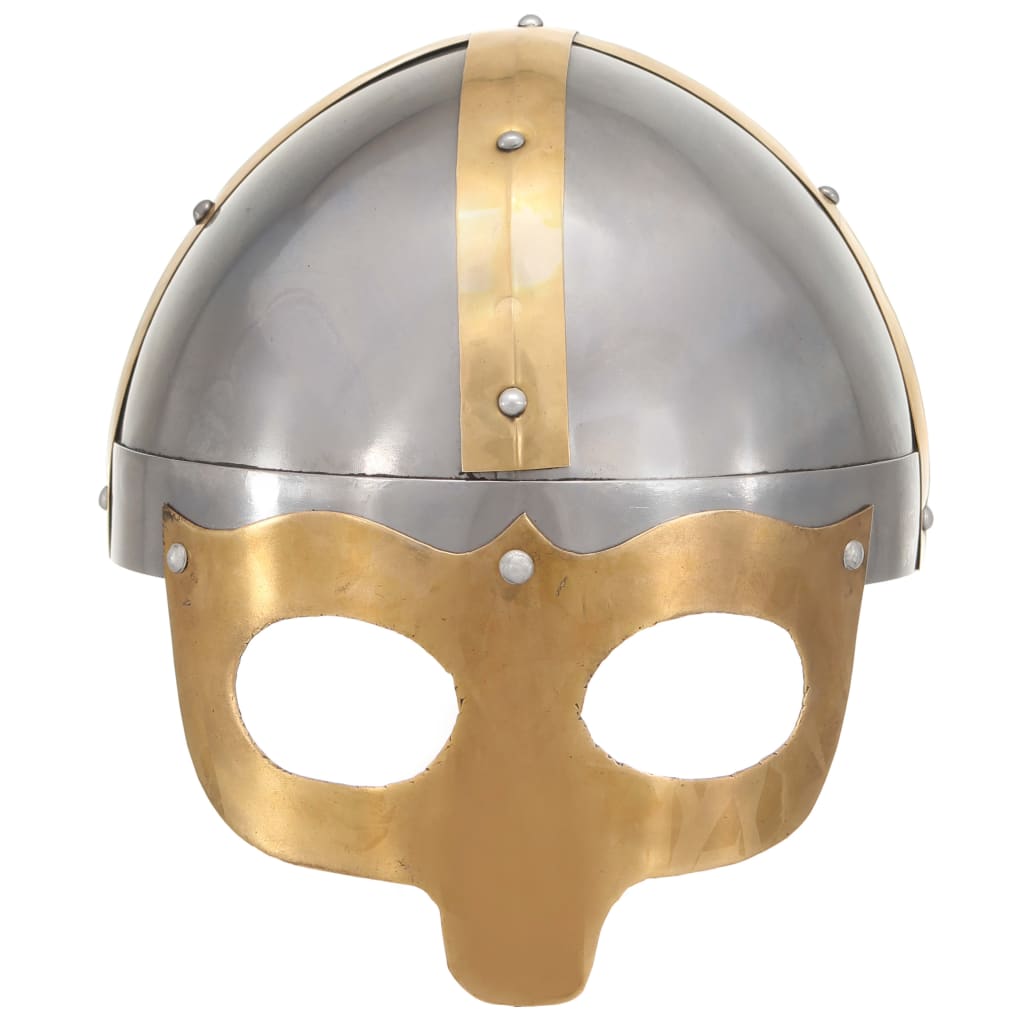 Preußische Pickelhaube Antik Replik für LARP Schwarz Stahl