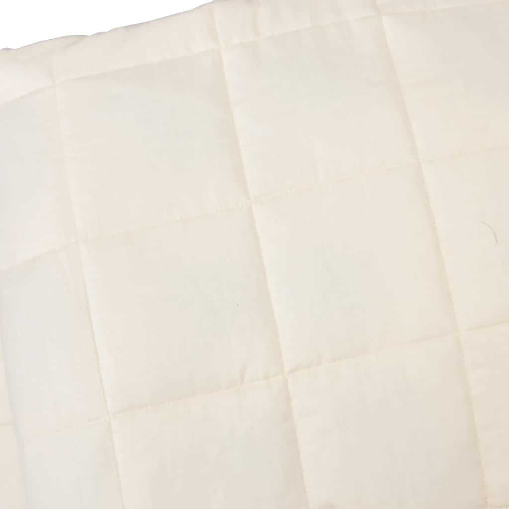 Gewichtsdecke Grau 122x183 cm 5 kg Stoff