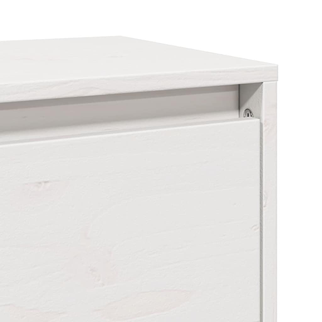Wandschrank 80x30x35 cm Massivholz Kiefer