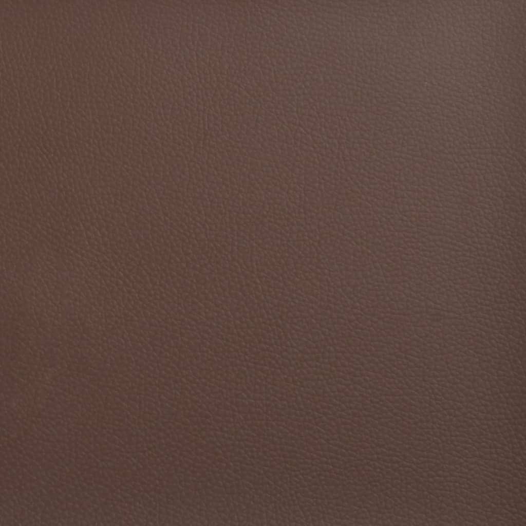 Zierkissen 2 Stk. Schwarz 40x40 cm Kunstleder