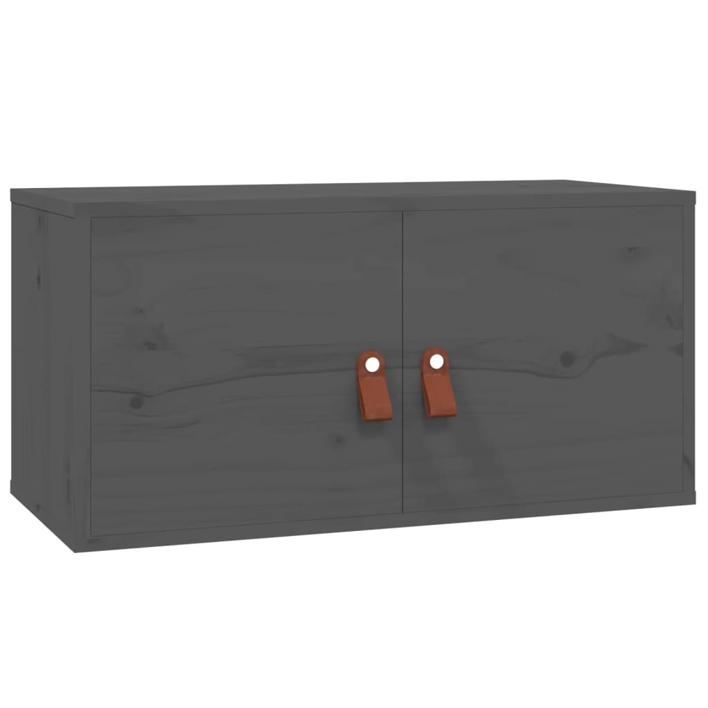 Wandschränke 2 Stk. 60x30x30 cm Massivholz Kiefer