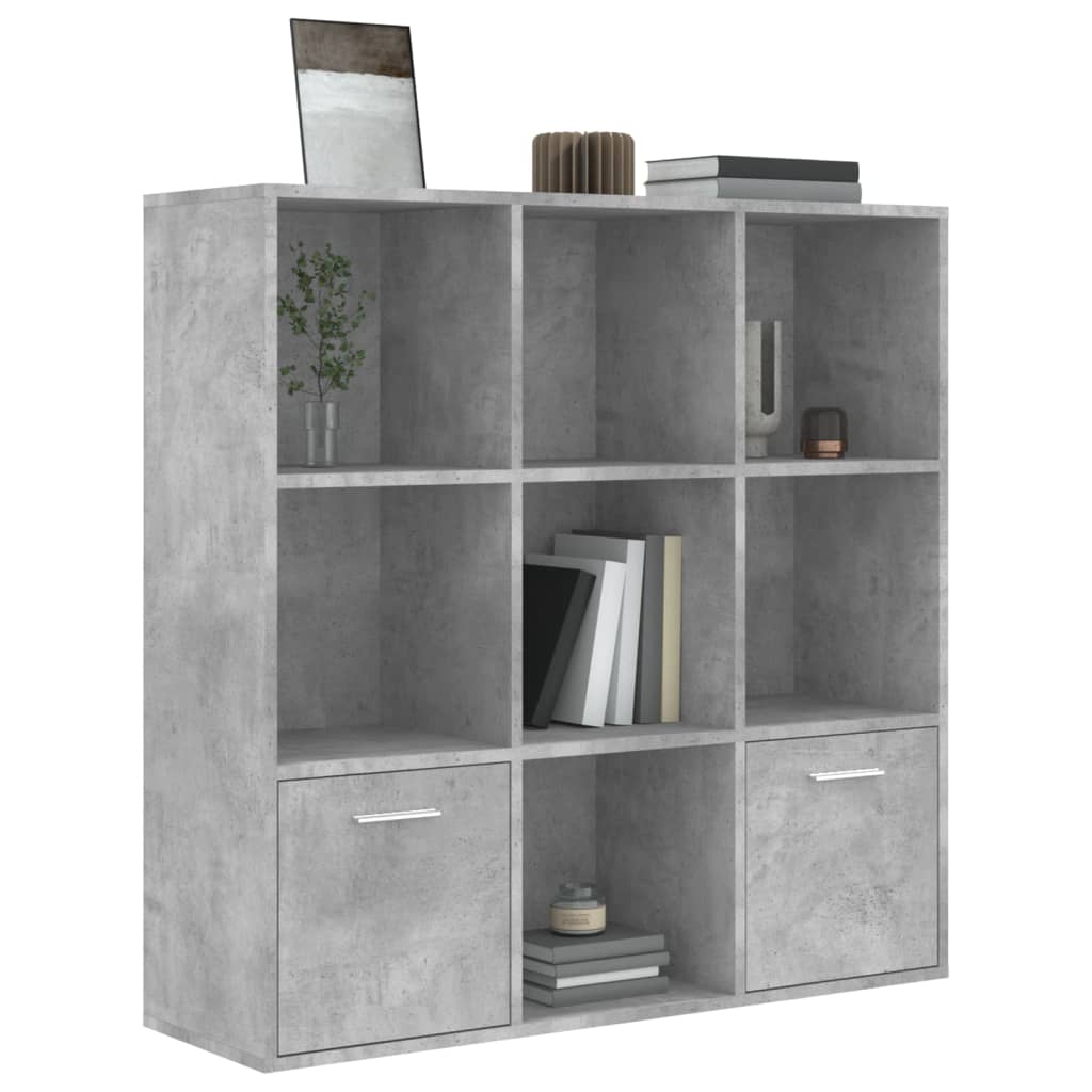 Bücherregal Weiß 98x30x98 cm Holzwerkstoff