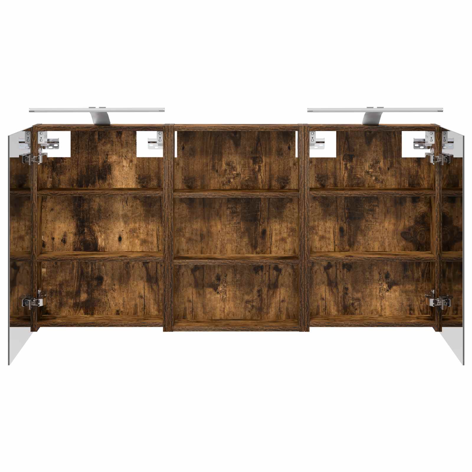 Badezimmerschrank-Set 3 pcs 80 x 10,5 x 50 cm Holzwerkstoff