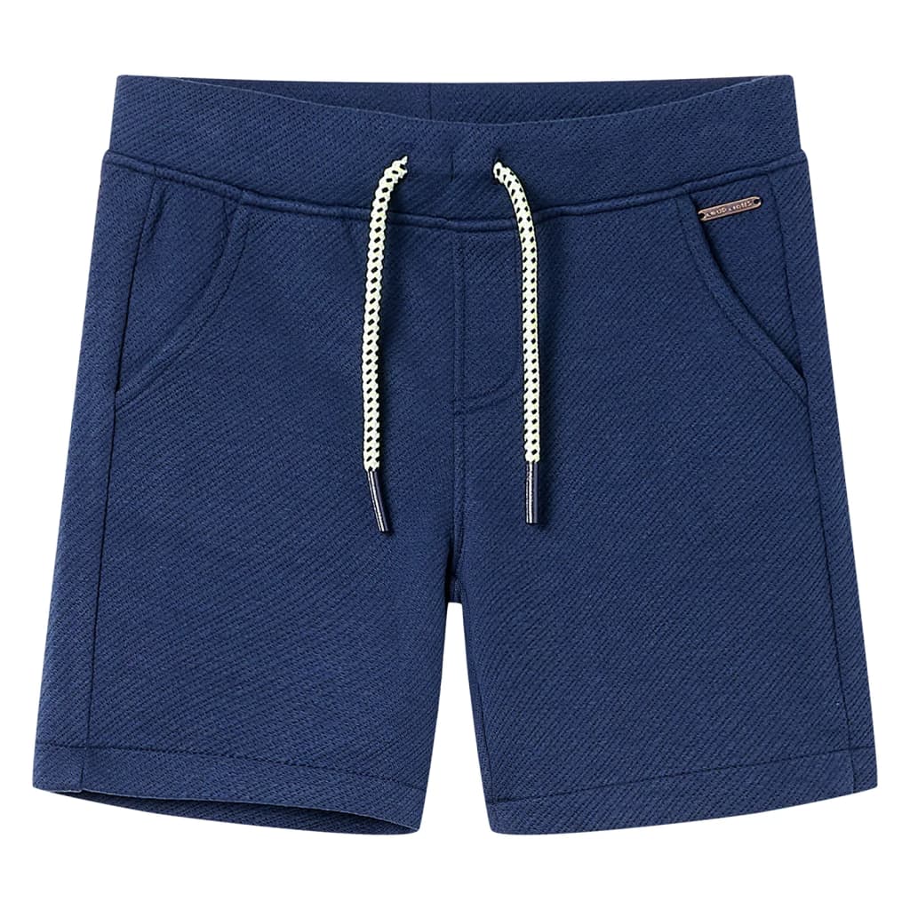 Kindershorts mit Kordelzug Dunkelblau 116