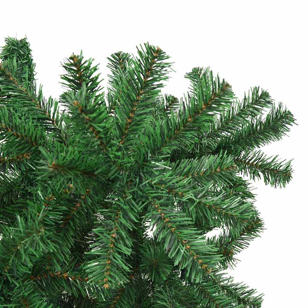 Künstlicher Weihnachtsbaum mit Ständer Umgekehrt Grün 120 cm