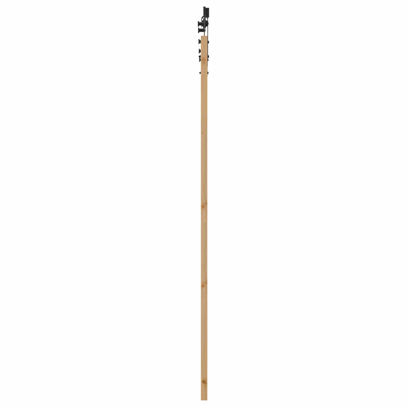 Schiebetür ORKDAL Natur 61 x 198,5 cm Massives Kiefernholz