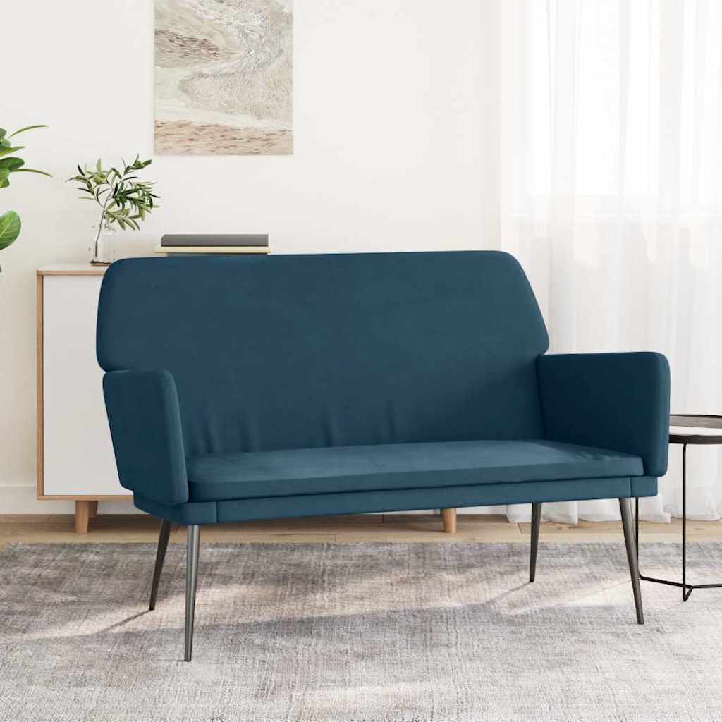 Sitzbank Dunkelgrün 108x79x79 cm Samt