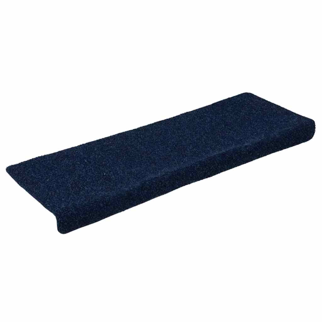 Stufenmatten Selbstklebend 15 Stk. 65x21x4 cm Hellbraun Rechteckiger Rand