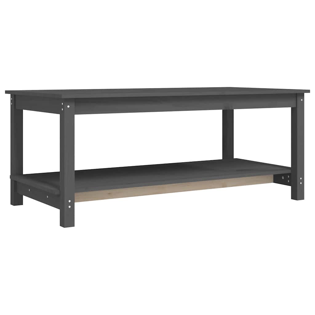 Couchtisch 110x55x45 cm Massivholz Kiefer