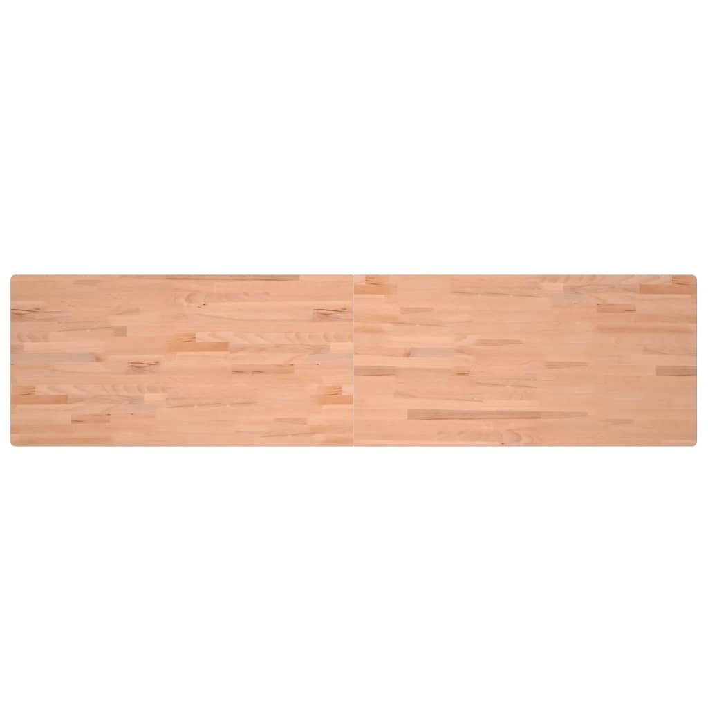Schreibtischplatte 80x55x2,5 cm Massivholz Buche