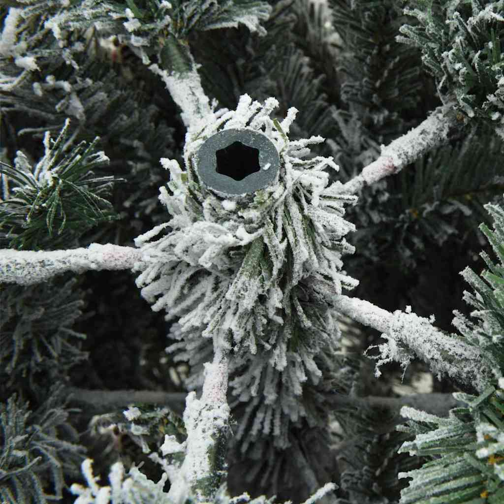 Künstlicher klappbarer Weihnachtsbaum mit Ständer Grün 120 cm
