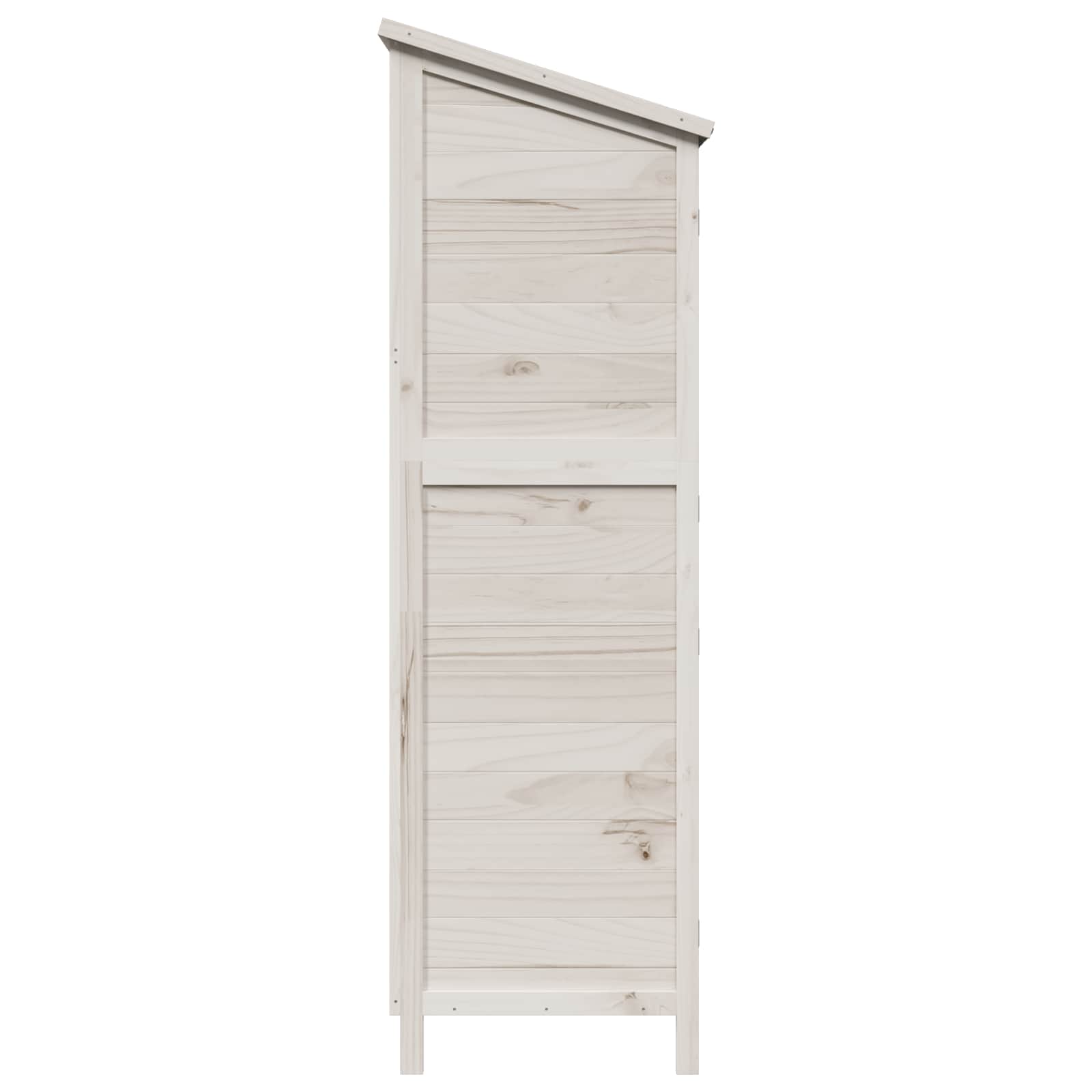 Gartenschuppen Natur 59 x 56 x 113,5 cm Massivholz aus Fichte