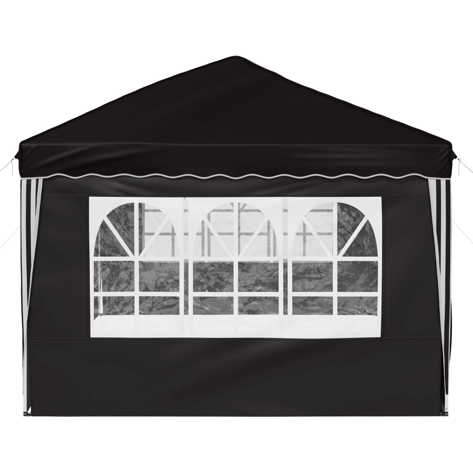 Pop-up Partyzelt 575 x 290 x 245 cm Creme