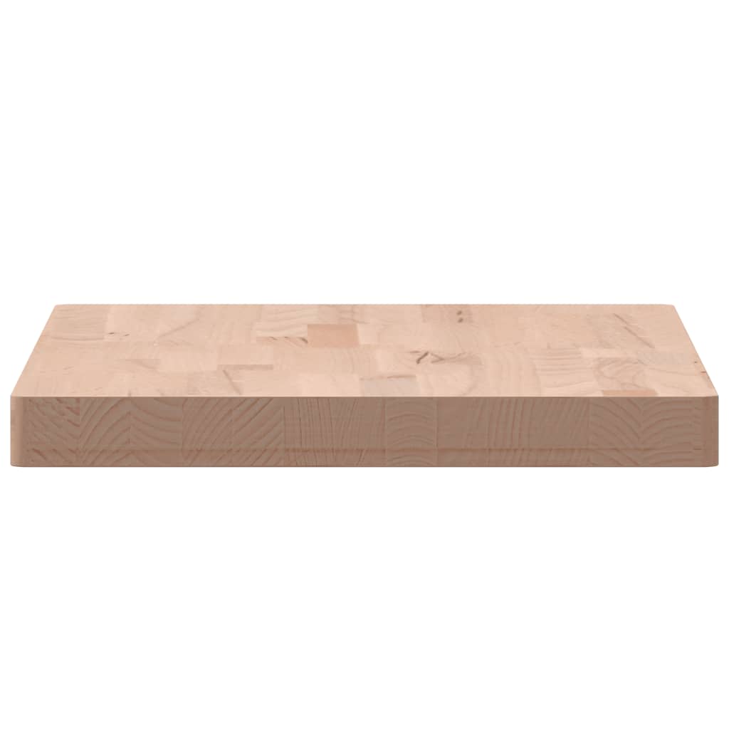Waschtischplatte 80x40x1,5 cm Massivholz Buche
