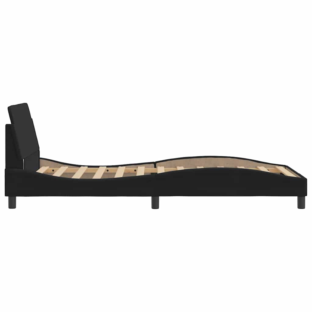 Bettgestell "Dover" Hellgrau 80x200 cm Samt