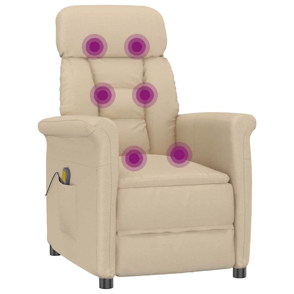 Massagesessel Braun 96,5 x 70,5 x 95 cm Mikrofaser
