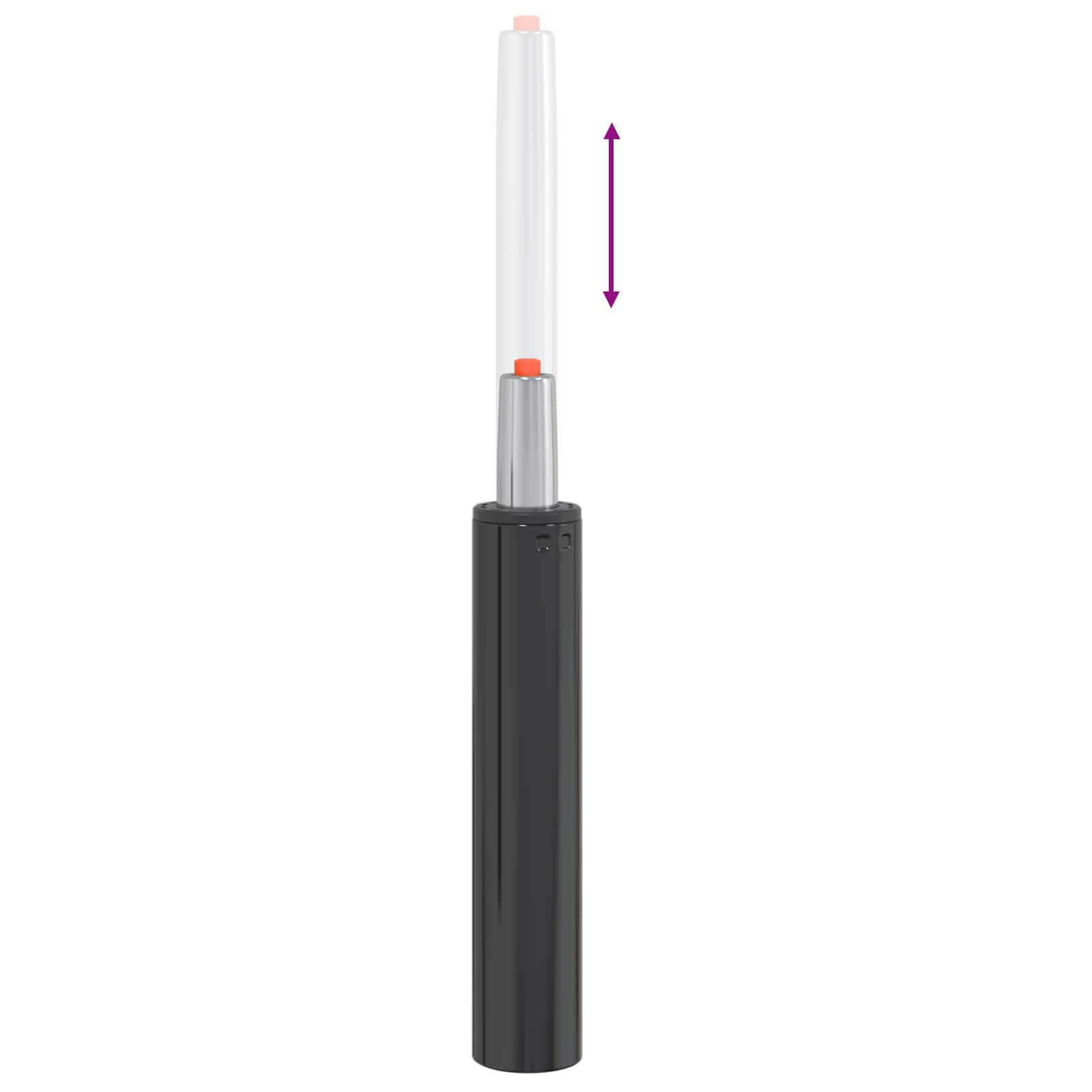Bürostuhl Gaszylinder Schwarz 239-309 mm Eisen