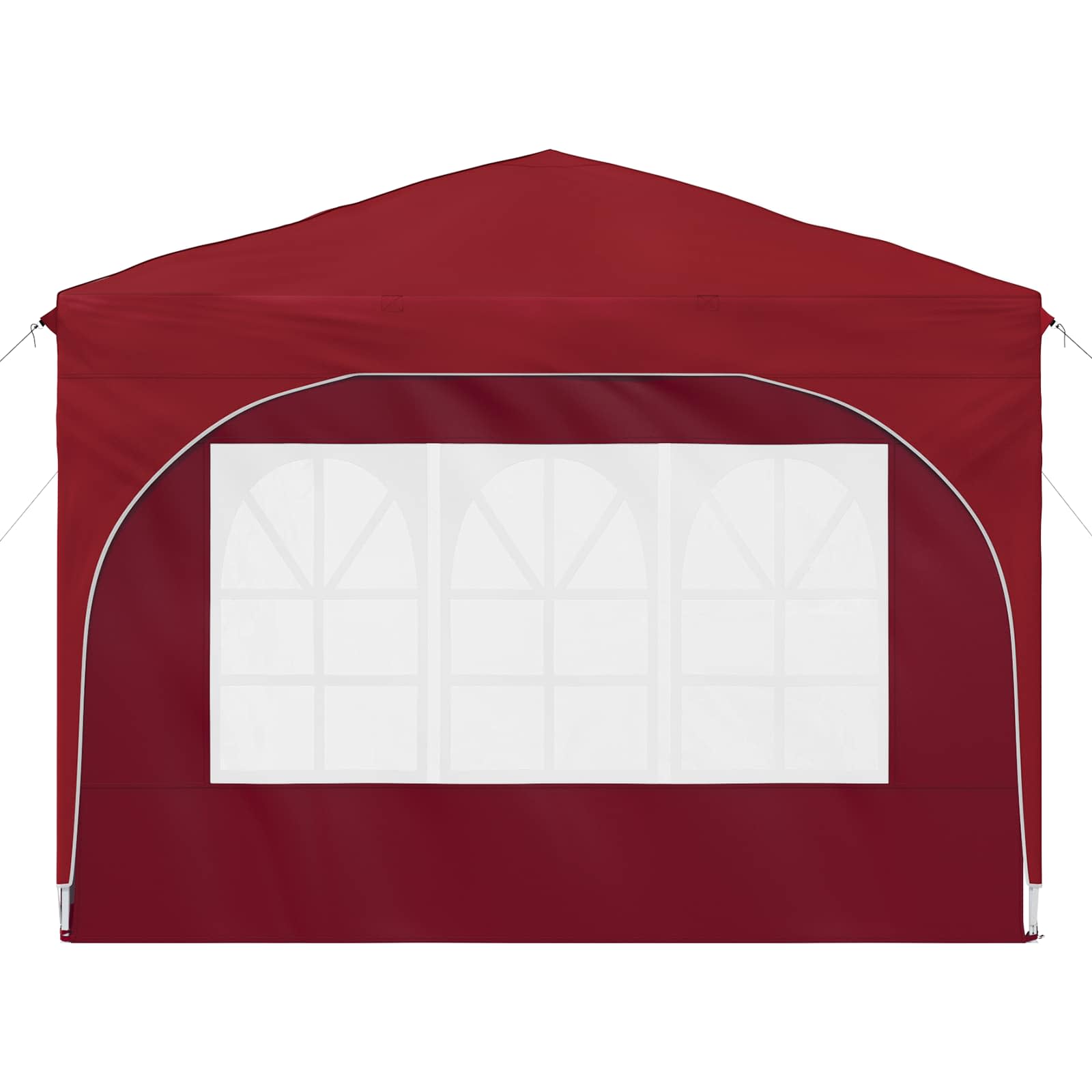 Pop-up Partyzelt 290 x 290 x 245 cm Creme