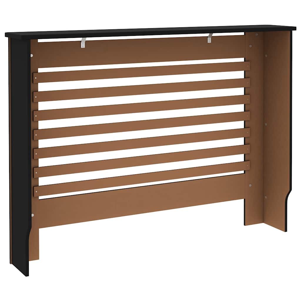 Heizkörperabdeckung Weiß 112×19×81,5 cm MDF