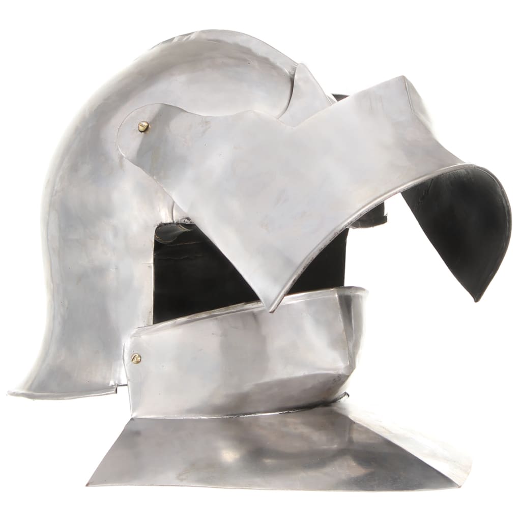 Preußische Pickelhaube Antik Replik für LARP Schwarz Stahl