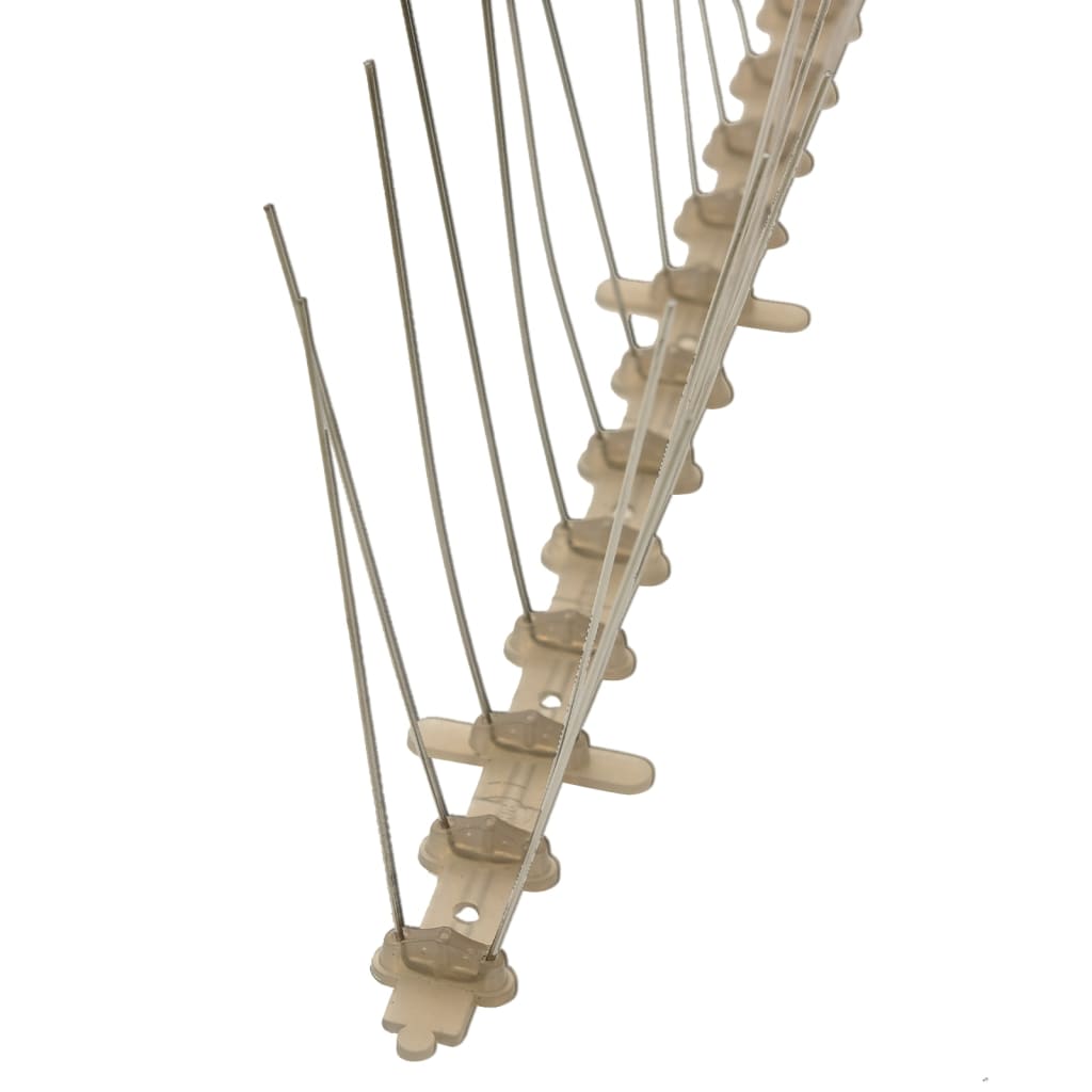20-tlg. Vogelabwehr-Spikes-Set 10 m Kunststoff 2-reihig