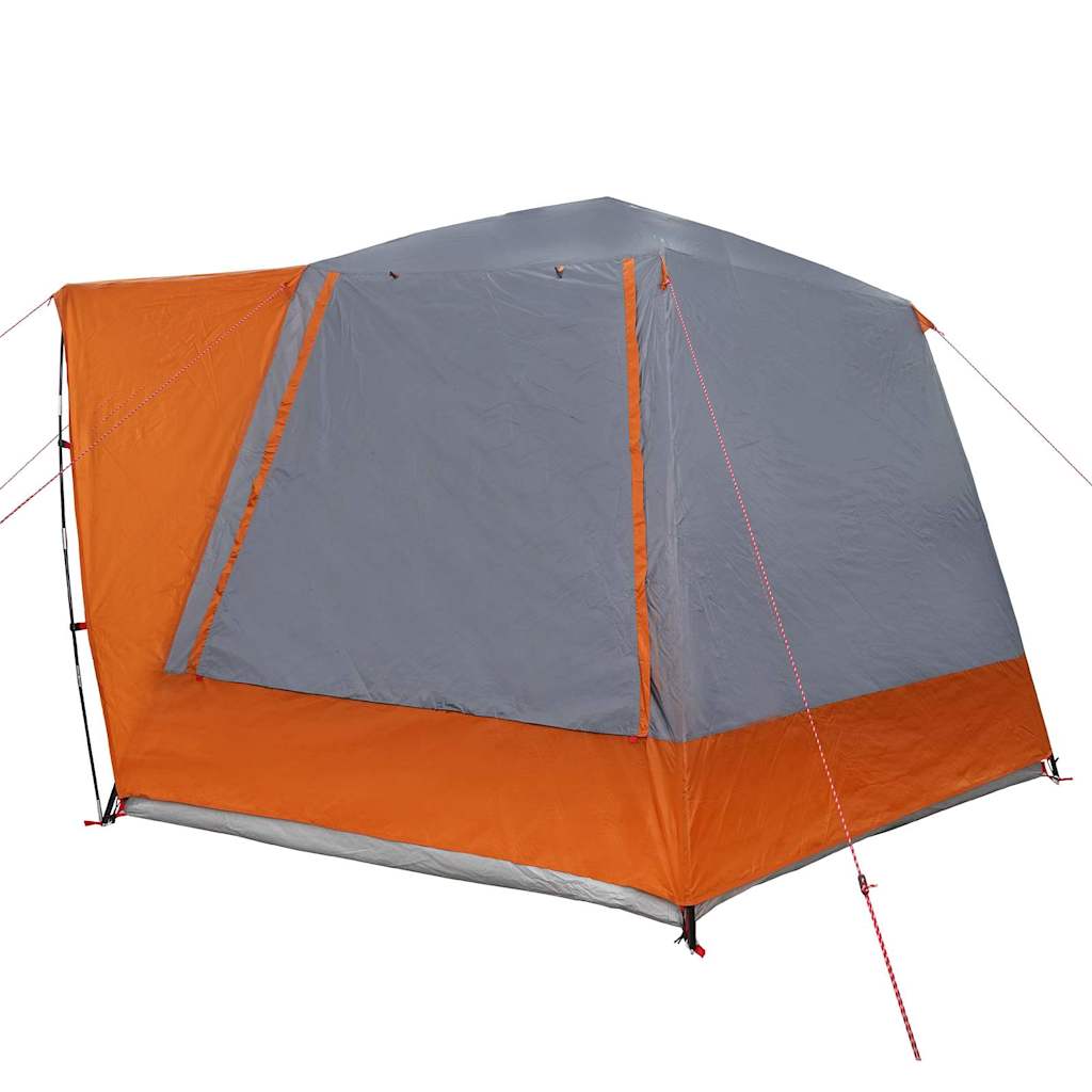 Campingzelt Hütte mit Dach Grün 420 x 420 x 227 cm Polyester