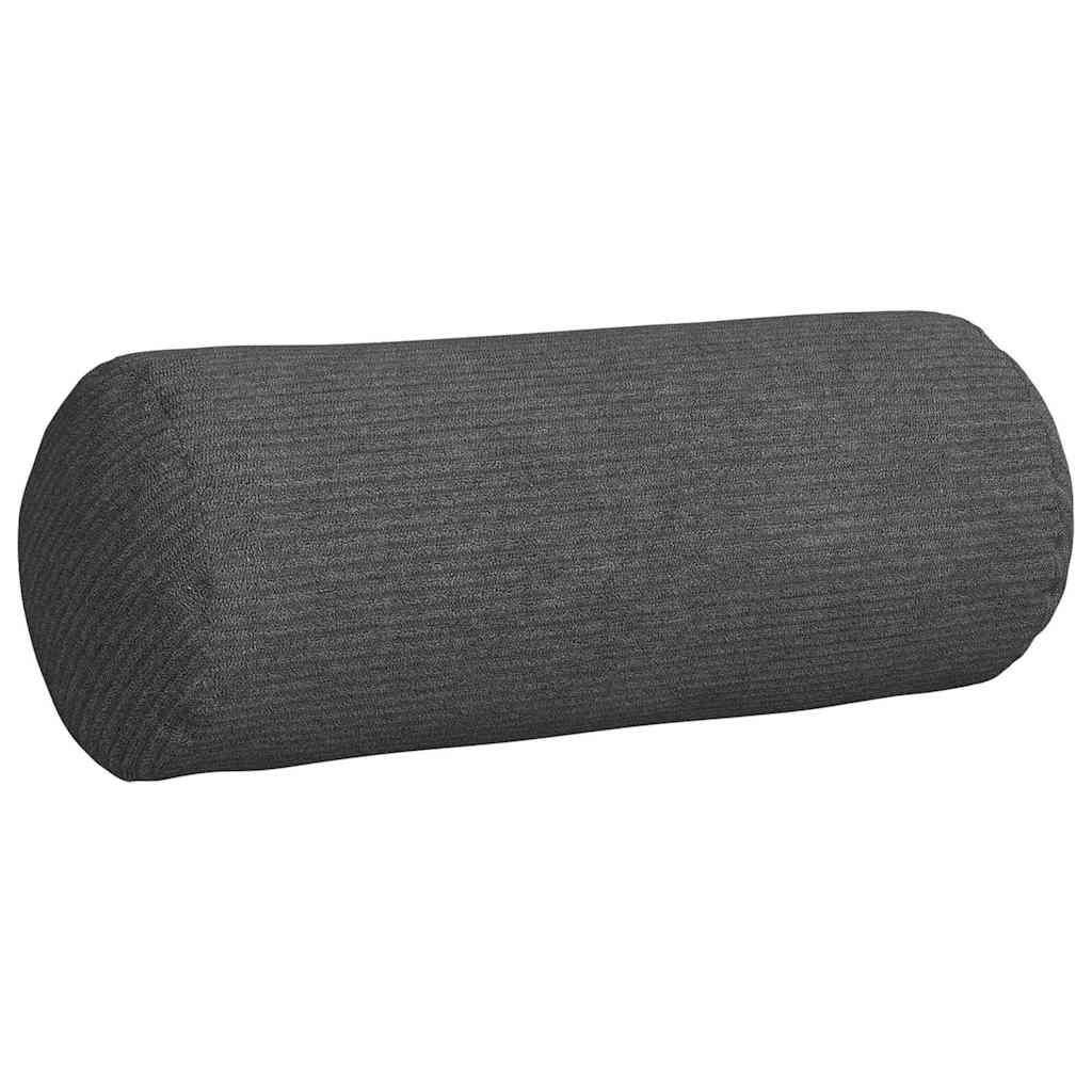 Bolsterkissen 2 pcs Hellgrau Ø 15 x 40 cm Cordstoff